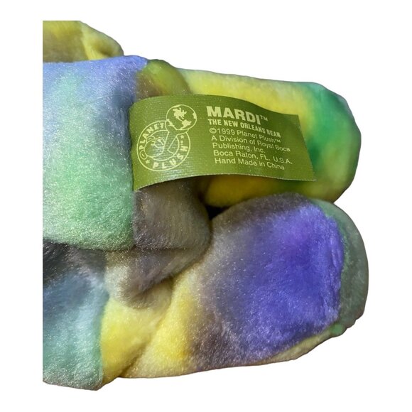 Planet Plush Bear In Original Case With Registration Card & Tag - Picture 14 of 15